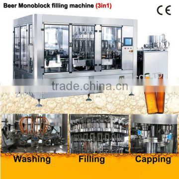 Automatic beer filling line / bottling plant