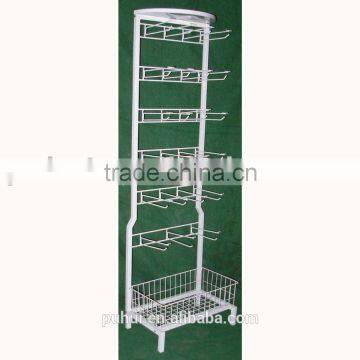 multi functional metal rack for hanging goods