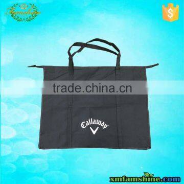 wholesale recycle non woven bag with zipper