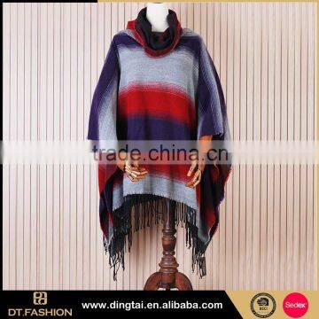 Fashionable spanish poncho arabic shawls