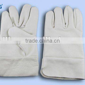 cow split leather work glove leather welding glove