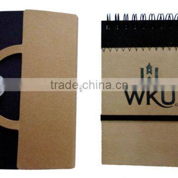 Recycled notepad/environmental notepad/notepad with sticky note