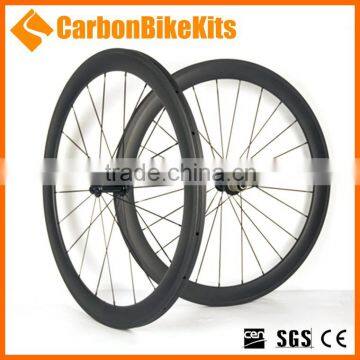 CarbonBikeKits PW50T Wide 50mm Tubular pro carbon wheels