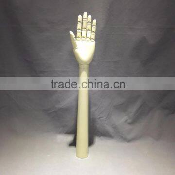 light hand plastic long hand female wooden hand display heavy bottom hand