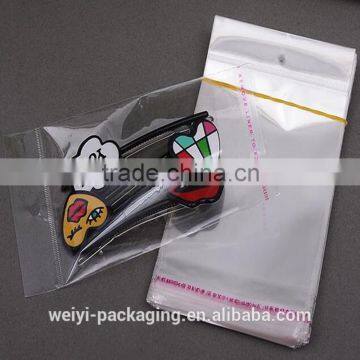 Opp Bag Header Packing /poly Bag With Header Card