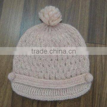 women's knitted winter hat