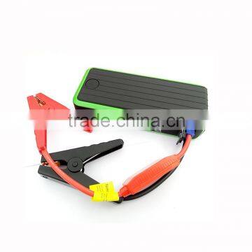 Mini emergency jump starter with the following newly developed device