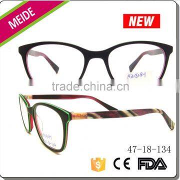 Nice high quality unisex thin acetate custom fashion eye glasses