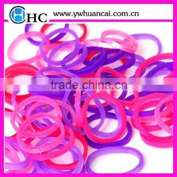 Factory price colorful loom bands&DIY loom bands bracelet&cheap rubber loom bands