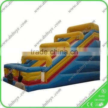 Giant Water Slide Inflatable Hippo Slider