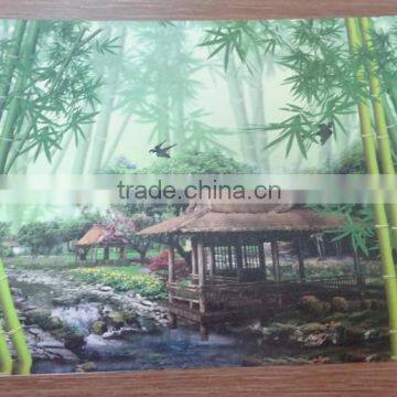 UV Printed Long Time Color Last Environmental Home Mural Wallpaper photo-3