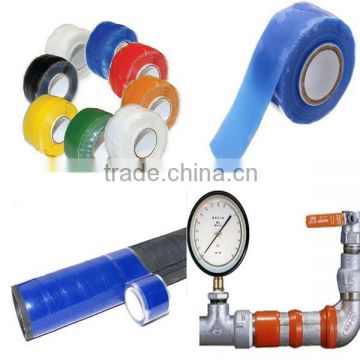 Different colors rubber tape self Fusing Pipe Repair Tape