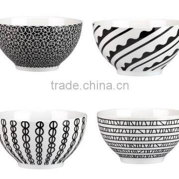 High quality personalized painting ceramic soup bowl