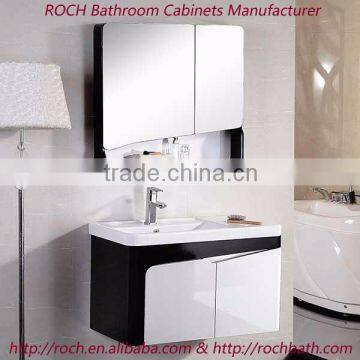 ROCH 8020 Economic PVC Basin High Gloss Lacquer Bathroom Furniture