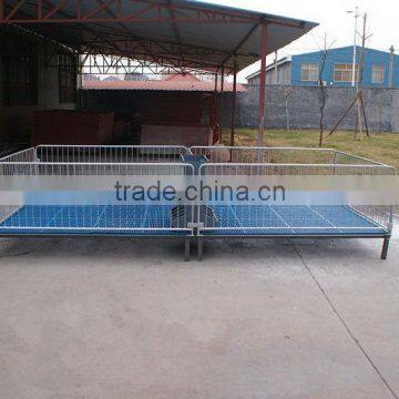 piglets nursing fence with double side fattenting feeder