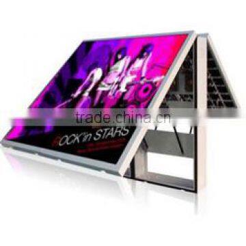 PH10mm Outdoor Waterproof 3rgb double side led display screen