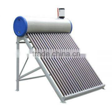 Evacuated Tube Solar Water Tank Heater