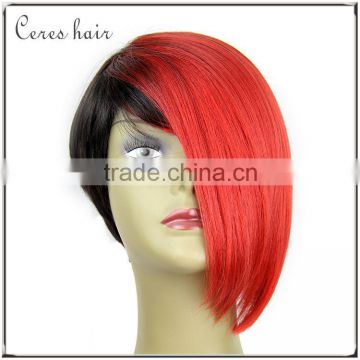 ST/RED Brazilian wigs fashional short huamn hair wigs