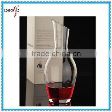 1000ml clear glass wine carafe