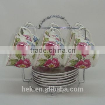 high quality cup and saucer ,handle mug ,tea cup and saucer for sale