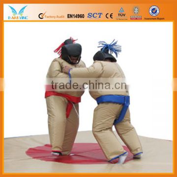 High quality inflatable fat costume ,inflatable fat sumo suit