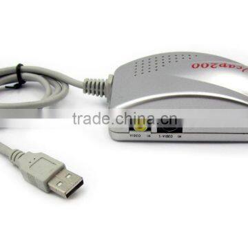 AV TO USB 2.0 Mini Box Switcher Electric Transformer TV-200USB photo-3