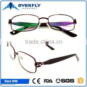 2016 Most popular stylish stainless steel optical frame for women