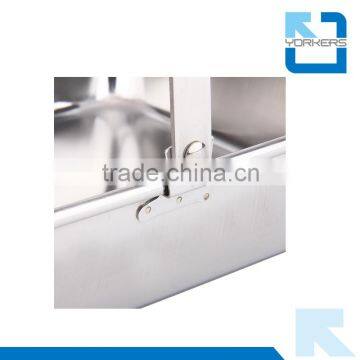 Stainless Steel Handle Food Serving Tray photo-6