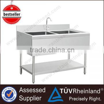 With Under Shelf Kitchen Stainless Steel Door To Kitchen Sink