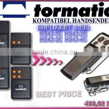 After market for Formatic remote