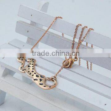 Stainless steel jewelry tiger pendants