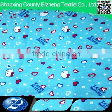 custom printed cotton flannel fabric manufacturer for baby