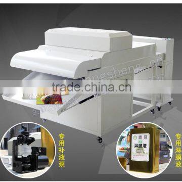 Export 650mm UV coating machine /varnish laminator machine for digital printing on sale