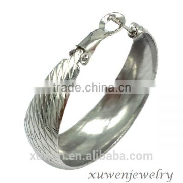 pressed pattern stainless steel latest hanging earrings                        
                                                                                Supplier's Choice