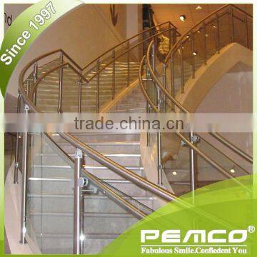 Handrail Fitting Wholesale Cheap Stainless Steel Glass Balustrade