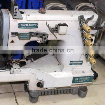 used second hand reconditioned SIRUBA C007J siruba flat lock sewing machinery