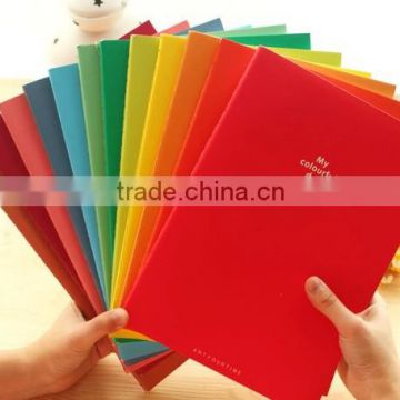 Colorful softcover notebooks for promotion