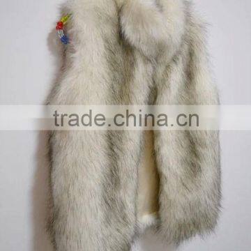 New Arrival Faux Fur Vest for Women Wear Cheap Women Faux Fur Vest photo-3