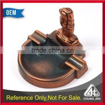 Advertising Special Design Shape Antique Metal Ashtray photo-3