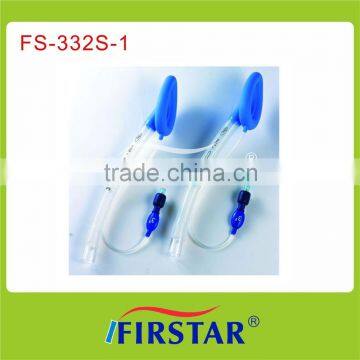 Disposable laryngeal airway mask with 100% silicone material