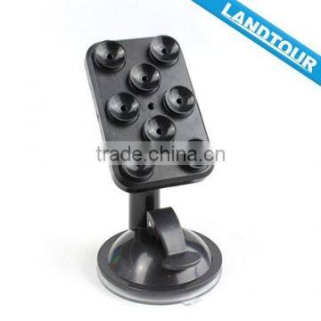 Mobile phone holder for car, double suction cup phone holder mount