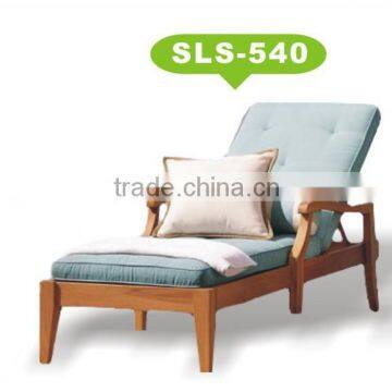 Solid Wood lazy chair/wooden chair/modern leisure folding chair