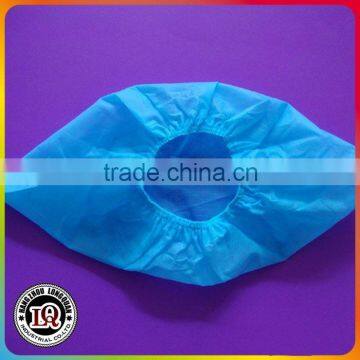 Disposable pp non-woven blue shoe covers
