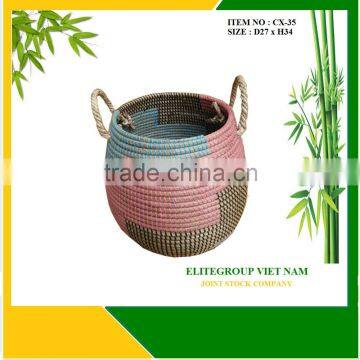 Model 2016 high quality with seagrass laundry hamper.