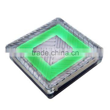 Popular Hot Selling Waterproof Glass Battery Solar Led Brick Light photo-5