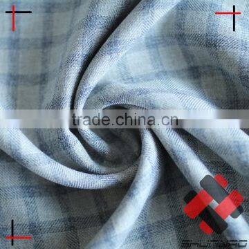 ATY Yarn Wool Melange Plaid Fabric Not Yarn Dyed photo-2