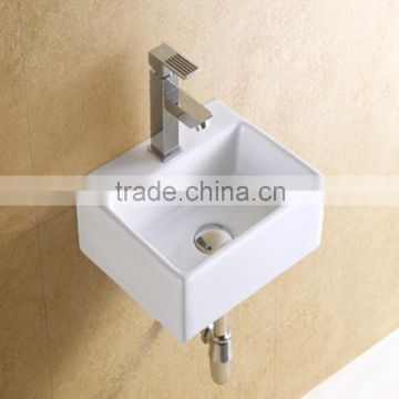 Bathroom Square Small Wall Mounted Basin