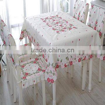 hand made embroidery table cloth