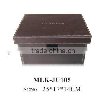 The Most Popular Faux Leather Storage Basket With Lid
