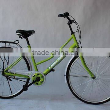 26-inch Lightweight Folding Bike High-carbon Steel Bicycle Woman photo-2